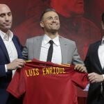 Rubiales, Luis Enrique y Molina estarán en el sorteo de la Eurocopa