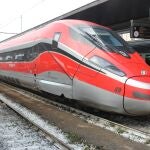 Imagen de un convoy de Trenitalia, que se ha aliado con Ilsa (Air Nostrum) para competir por la alta velocidad en España
