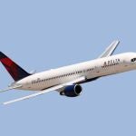 Imagen de un avión de Delta Airlines