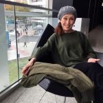 Verónica Forqué el pasado viernes en Madrid