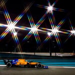Carlos Sainz en una de las vueltas del Gran Premio de Abu Dabi01/12/2019 ONLY FOR USE IN SPAIN