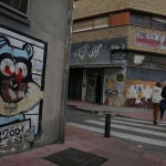 Edificio okupado en la calle Ánade 10, en Carabanchel por un colectivo social