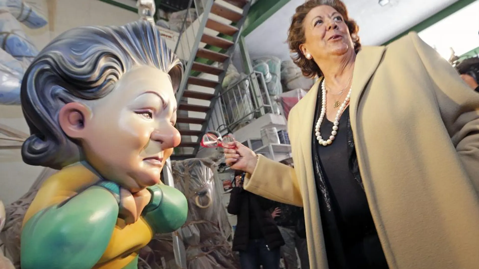 La fallecida exalcaldesa de Valencia Rita Barberá