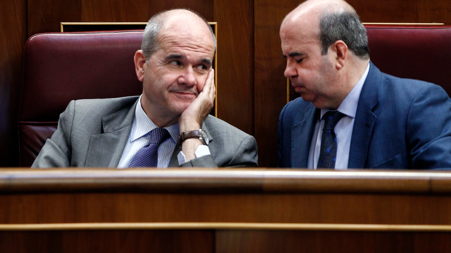 Manuel Chaves y Gaspar Zarrías. Foto: Alberto R. Roldán