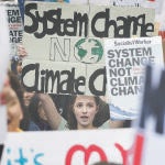 Las marchas contra el cambio climático se han convocado en las grandes ciudades del mundo / Ap