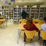 Biblioteca del IES Álvaro Yañez de Bembibre, en la provincia de León