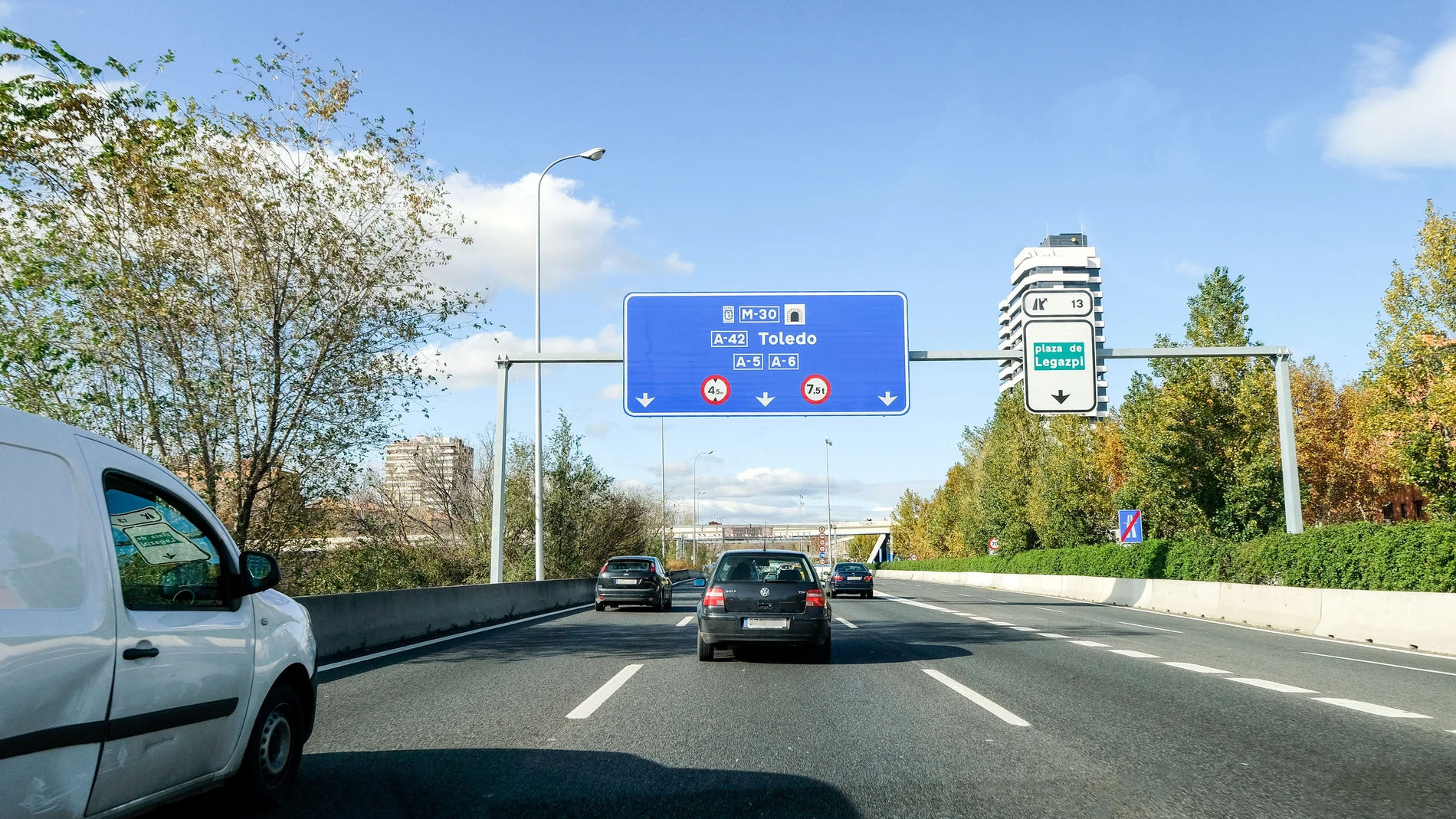 Comienza la Operación salida del puente de la Constitución
