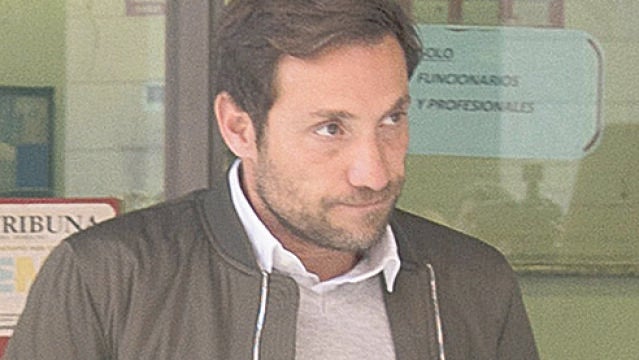 Antonio David Flores llegando a un juicio en Alcobendas
