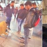 La Guardia Urbana ha abierto diligencias por daños, pero también por un delito de odio por el que quedarán como imputados / Twitter