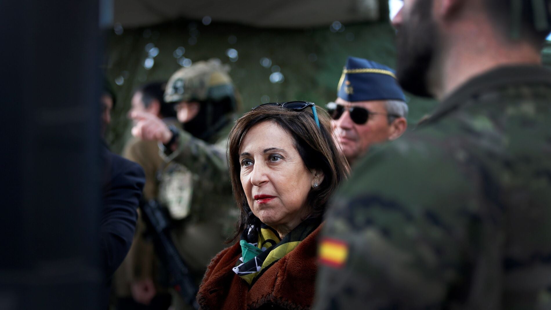 La ministra: los hombres y mujeres 'boinas verdes' son un ejemplo en el mundo