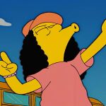 Otto Mann, personaje de «Los Simpson», al que pone voz el actor de doblaje Claudio Serrano