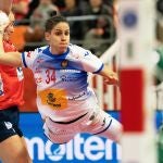 Alicia Fernández fue una de las piezas decisivas de España ante Noruega