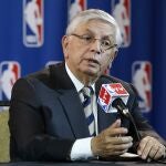 David Stern, comisionado de la época dorada de la NBA