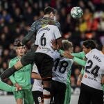Courtois fue decisivo para el empate del Real Madrid
