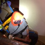Las 13 personas confinadas fueron evacuadas por las escaleras y dos de ellas con dificultad porque tenían movilidad reducida