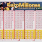 Imagen de una papeleta de Euromillones