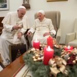 Bergoglio y Ratzinger, 22/12/2018