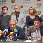 El presidente del Scrats, Lucas Jiménez, se dirige a los medios para anunciar las protestasEUROPA PRESS18/12/2019