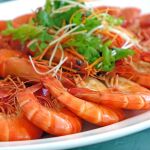 La cabeza de las gambas tiene más colesterol y posee cadmio