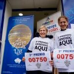 La administración de la calle Cigüeña de Valladolid vende una serie del 750, el tercer premio del Sorteo de Navidad