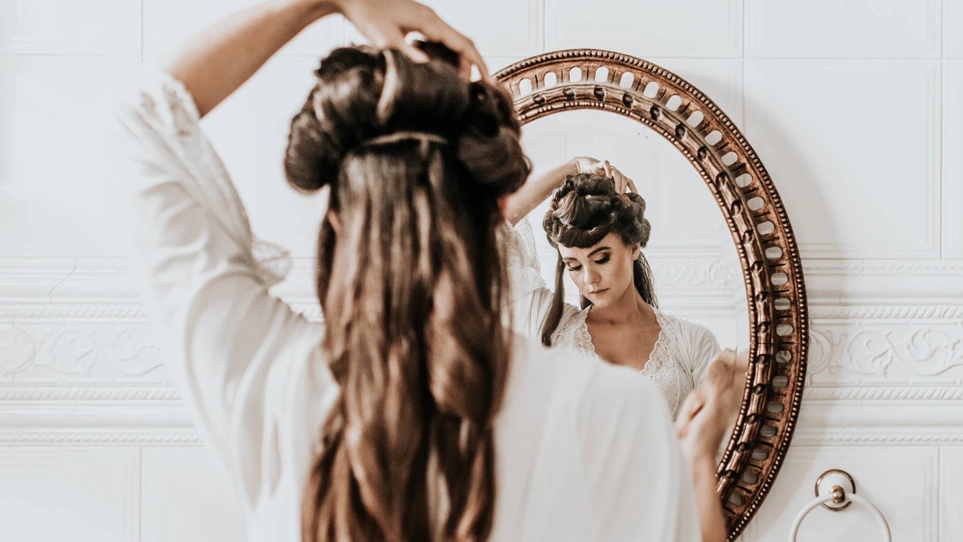 Cabello con rizos