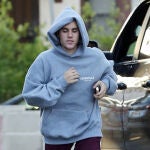 Singer Justin Bieber jogging / footing in Los Angeles02 Dec 2018