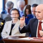 El ex consejero de la Presidencia de la Junta de Andalucía, Gaspar Zarrías, en la Audiencia