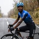 Nicholas Dlamini, ciclista del NTT Pro Cycling