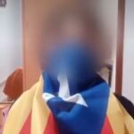Niño independentista felicita la Navidad con "puta España"