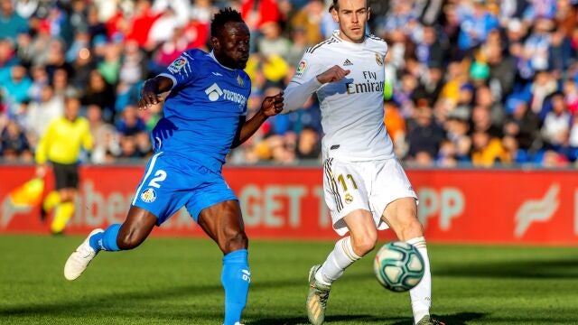 Djené con Gareth Bale. (EFE)