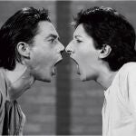 Marina Abramovic y Ulay en una de sus célebres performances