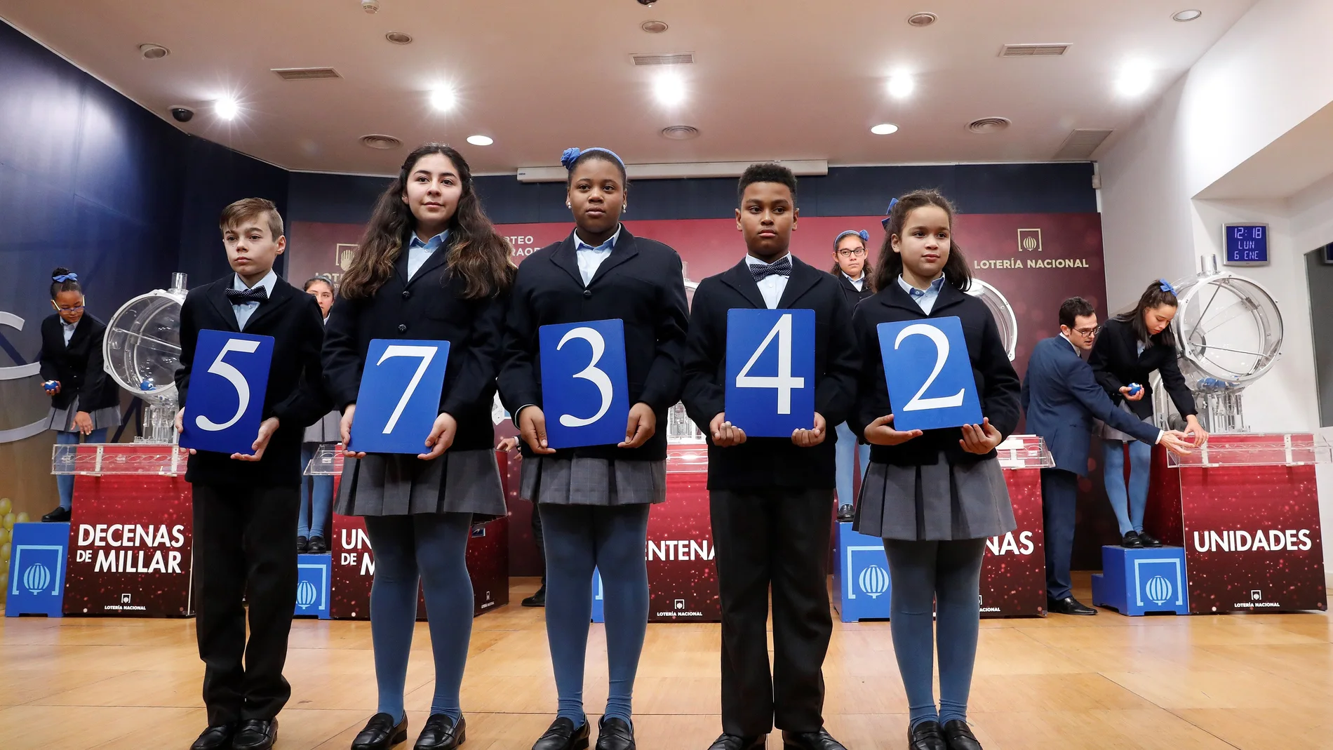 Tradicional Sorteo Extraordinario del Niño