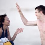 Aitana Ocaña y Miguel Bernardeau en Ibiza / EUROPA PRESS