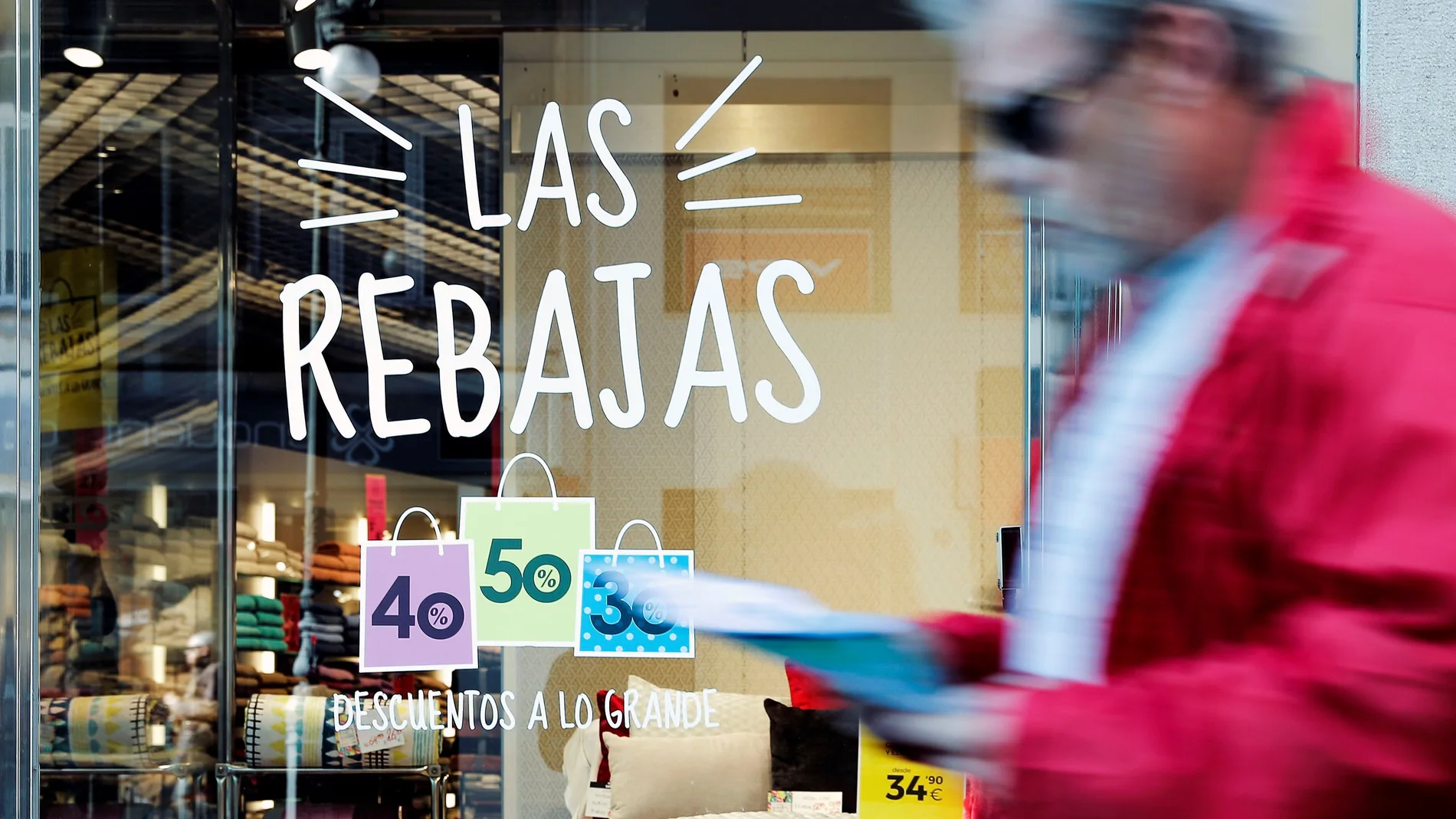 Inicio de la campaña de rebajas de enero