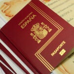 Imagen de archivo del pasaporte español