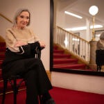 Nuria Espert durante la presentación de la obra de Federico García Lorca 'Romancero gitano', cuyos versos recitará la veterana actriz en el Teatro Romea hasta el próximo 14 de enero, en Barcelona, a 7 de enero de 2020.