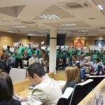 Los agentes municipales de Getafe han mostrado en el Pleno del Ayuntamiento su descontento con la situación por la que atraviesan desde hace años