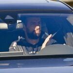 Piqué, antes del último entrenamiento de Valverde con el Barcelona