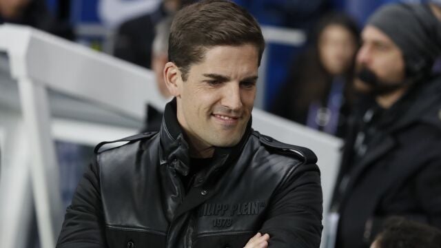 Robert Moreno durante su etapa como entrenador del M&oacute;naco.