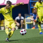 Iván Morante con el Villarreal.