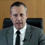 Roberto Alvim, en un momento del discurso en el que plagia a Goebbels