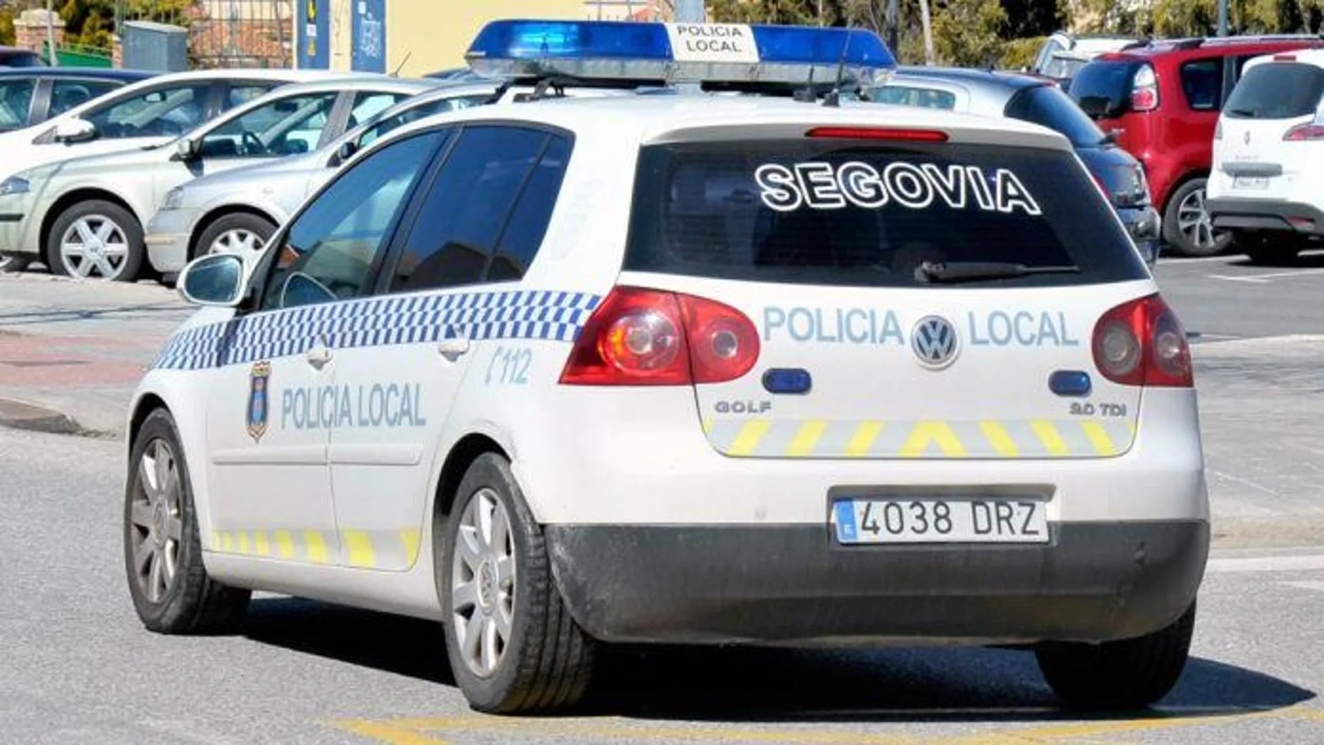 Patrulla de la Policía Local de Segovia