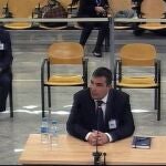 Pere Soler, ex director de los Mossos, durante su declaración en el juicio a la ex cúpula de la Policía catalana por su papel en el "procés"