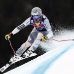 El noruego Kjetil Jansrud durante la competición de esquí alpino, la Copa del Mundo masculina de descenso, en Kitzbuehel, Austria