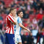 Ivan Saponjic con el Atlético de Madrid.