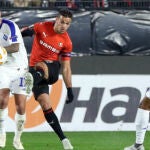 Hatem Ben Arfa con el Rennes.