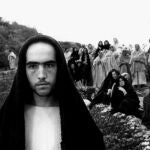 Enrique Irazoqui en una escena de "La Pasión según San Mateo"