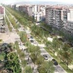 Reforma de la avenida Meridiana