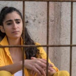 Alba Flores, durante una colaboración especial en "Vis a Vis: El Oasis"