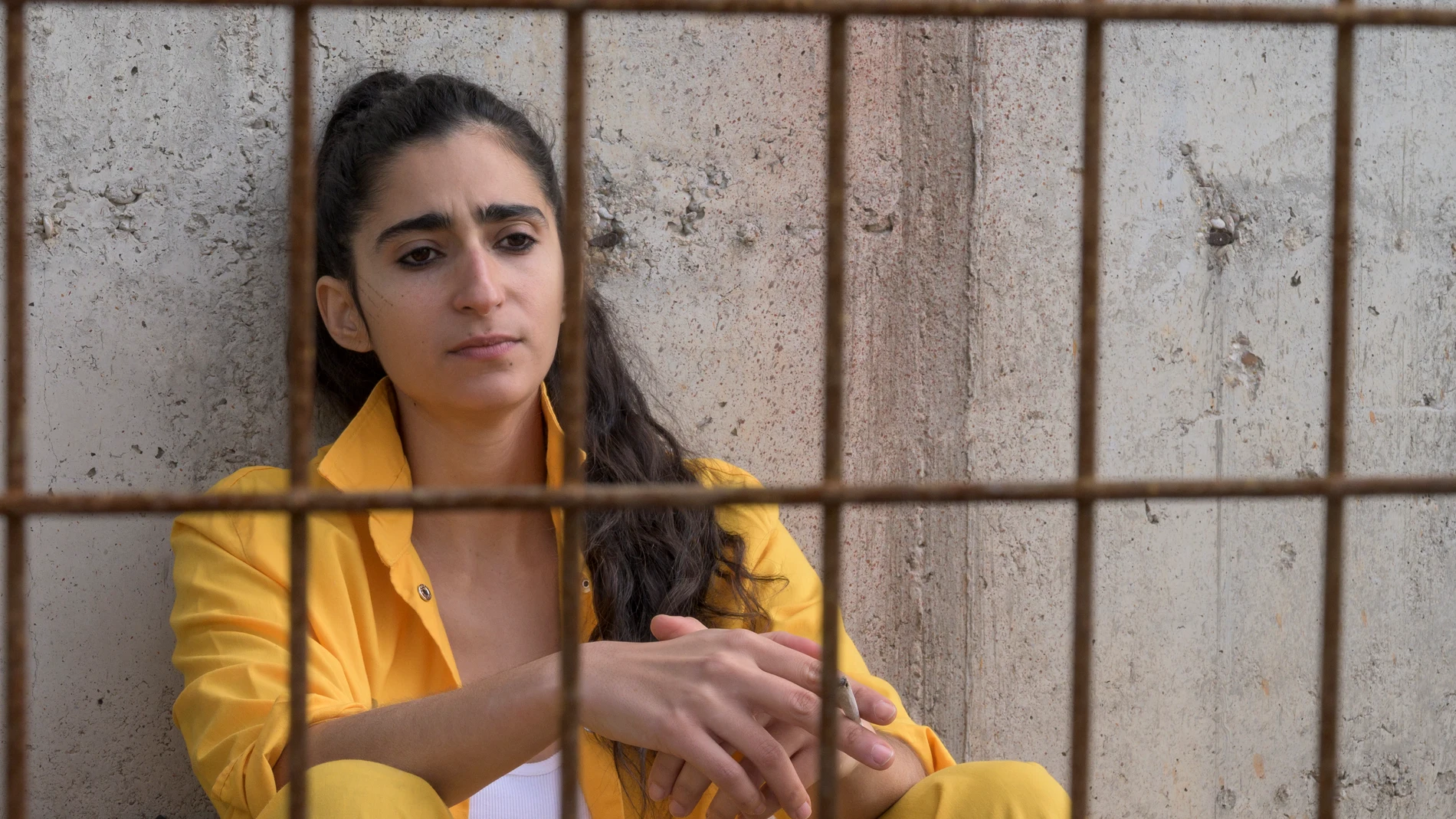Alba Flores, durante una colaboración especial en "Vis a Vis: El Oasis"